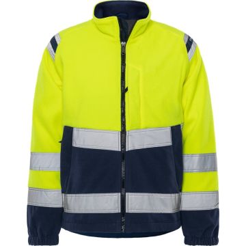 FRISTADS 119625 High vis fleecejack winddicht klasse 3 4041 FE