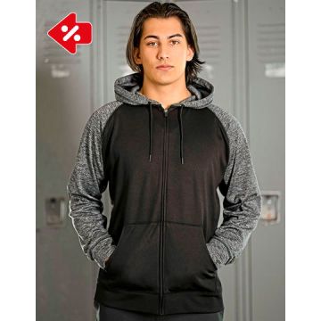 Burnside BU8660 Performance Raglan Hoodie