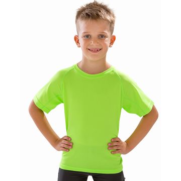 Spiro RT287J Junior Performance Aircool Tee
