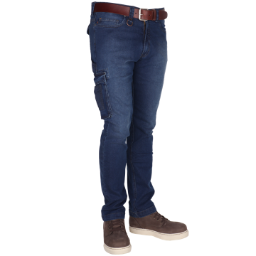 CrossHatch WILLOW C01 Men's Stretch Work Jeans Various Pockets Regular Fit