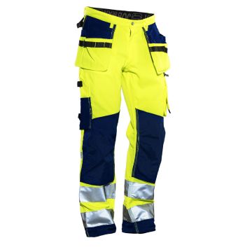 Jobman 65222207 2222 Hi-Vis Trousers Star HP