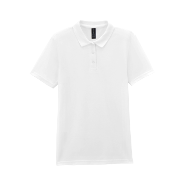 Gildan GI64800L Damespolo Softstyle Dubbele piqué
