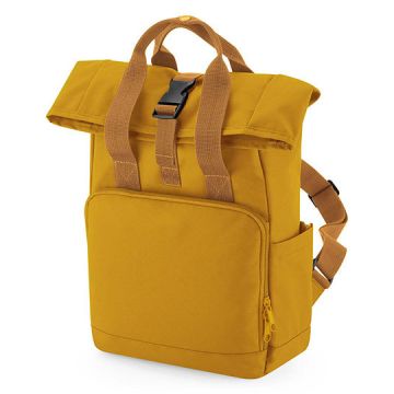 BagBase BG118S Recycled Mini Twin Handle Roll-Top Backpack