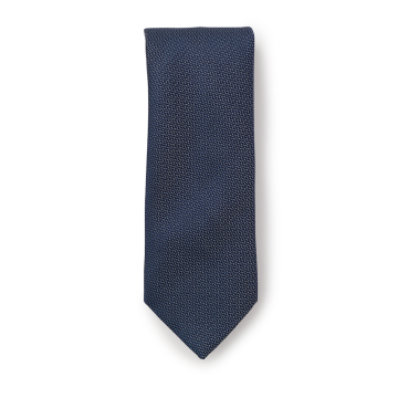 OAKMORE 400013 Navy Blauw Stropdas