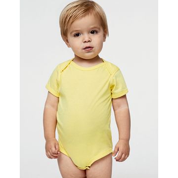 Rabbit Skins LA4424N Infant Fine Jersey Short Sleeve Bodysuit