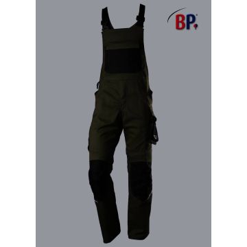 BP 1979-570-0032 Lichte Tuinbroek met kniezakken - Groen
