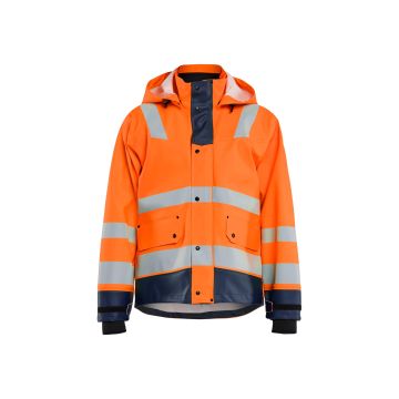 Blaklader 4327 Rain Jacket High Vis LEVEL 3