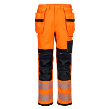 Portwest FR415 PW3 Vlamvertragende Modaflame  Hi-Vis werkbroek met holsterzakken