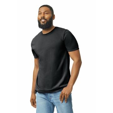 Gildan T-shirt SoftStyle SS unisex GIL64000 - Zwart