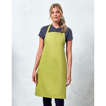 Premier Workwear PW102 Organic Cotton Bib Apron (No Pocket)