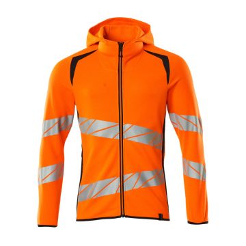 MASCOT 19284 Hoodie with Zipper ACCELERATE SAFE