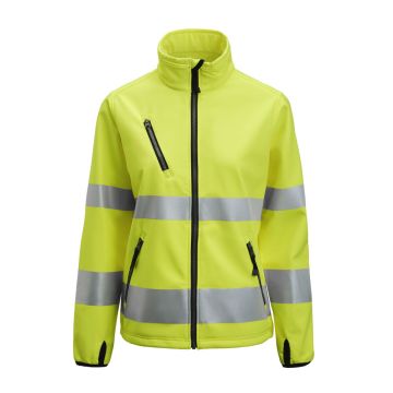 Jobman 65121055 1210 Hi-Vis Women’s Softshell Jacket