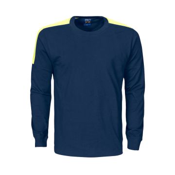 ProJob 642020 2020 T-SHIRT LONG SLEEVES WITH FLUO INSERTS