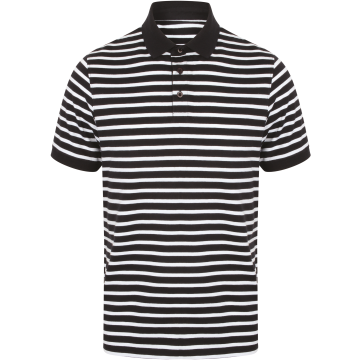 Front Row FR230X Gestreepte jersey polo