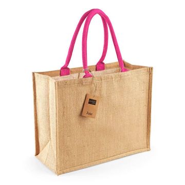 Westford Mill WM407 Jute Classic Shopper