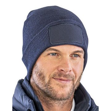 Result Recycled RT927 Recycled Double Knit Printers Beanie
