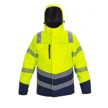 Hydrowear 021410YN-3EL Winterparka Brussel yellow/navy