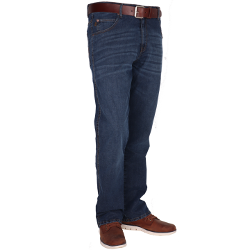 CrossHatch LANCASTER Men's Stretch 5 Pocket Loose Fit Modern Wash