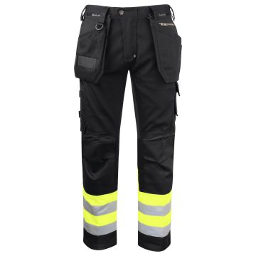 ProJob 646524 6524 SIGNALING PANTS WITH KNEE POCKETS AND NAIL POCKETS