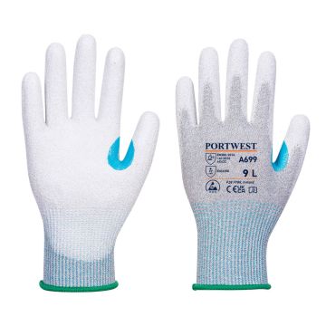 Portwest A699 LR13 ESD PU Palm Handschoen - 12 pr.