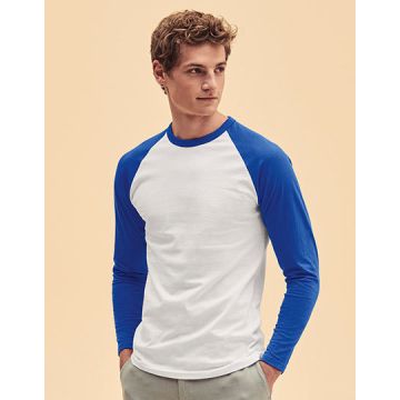 Fruit of the Loom F296 Long Sleeve Baseball T