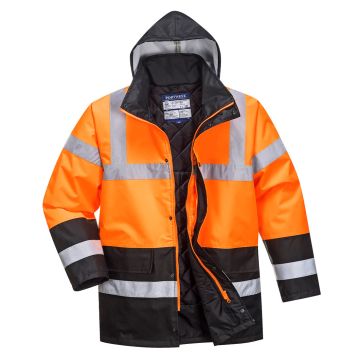 Portwest S467 Hi-Vis Tweekleuren Parka