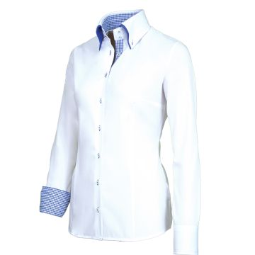 Giovanni Capraro 29309-10 Women's Blouse 55/45% Cotton/Polyester