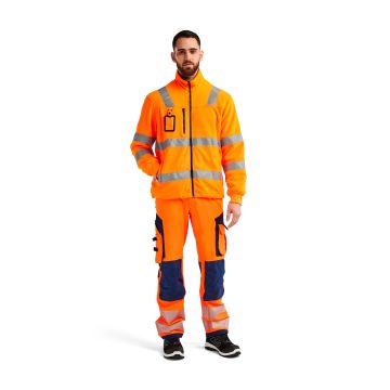 Blaklader 4853 Fleece Jacket High Vis