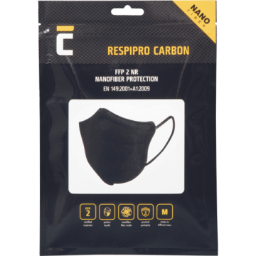 CERVA 07010234P3 RespiPro Carbon FFP2 3st respirator