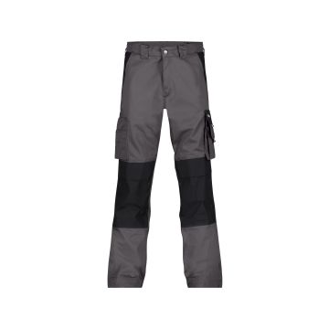 DASSY 200426 Boston Tweekleurige werkbroek met kniezakken - Grijs