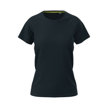 Stedman Women's Raglan Mesh Active-Dry Short Sleeve T-Shirt STE8500