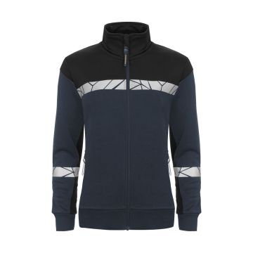 ProJob 647105 7105 Sweater with Full Zipper Women's