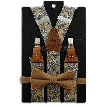 Sir Redman SR20059 ( SRCOMBI20059B ) bretels combi pack Soft Paisley
