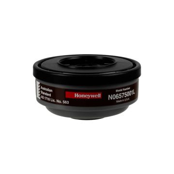 HONEYWELL 23322 Kunststof gasfilter voor klasse 1 maskers (N06575001L)