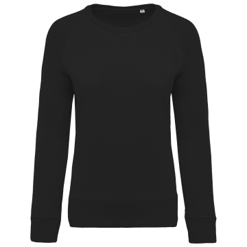 Kariban K481C Damessweater BIO ronde hals raglanmouwen