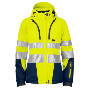 ProJob 646424 6424 SIGNALIZED SOFTSHELL EN ISO 20471 CLASS 3 LADIES