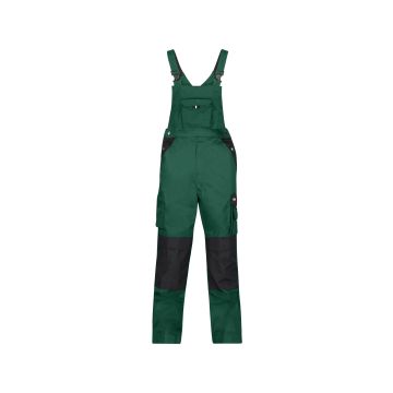 DASSY 400124 Versailles Tweekleurige bretelbroek met kniezakken - Groen