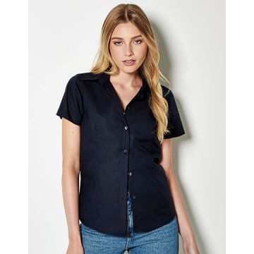 Kustom Kit K360 Women´s Tailored Fit Workwear Oxford Shirt Short Sleeve