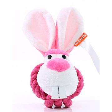 Mbw MBW170021 MiniFeet® Dog Toy Knotted Animal Rabbit
