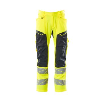 MASCOT 19579 Broek met kniezakken ACCELERATE SAFE - Geel