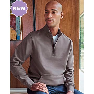 Kustom Kit K339 Regular Fit 1/4 Zip Pique Sweatshirt