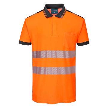 Portwest PW317 PW3 Hi-Vis Katoen comfort Poloshirt Korte Mouw