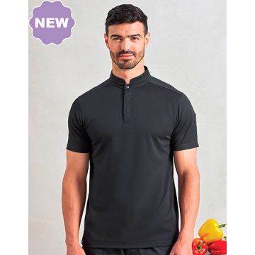 Premier Workwear PW646 Essential ´Coolchecker®´ Chefs Shirt - Short Sleeve