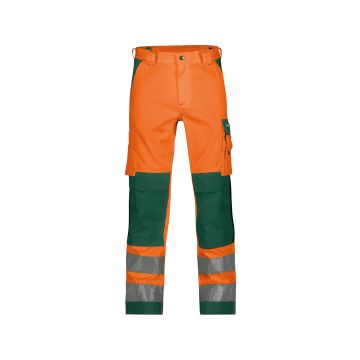 DASSY 200431 Buffalo Hogezichtbaarheidsbroek met kniezakken - Oranje
