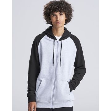 Just Hoods JH063 Baseball Zoodie