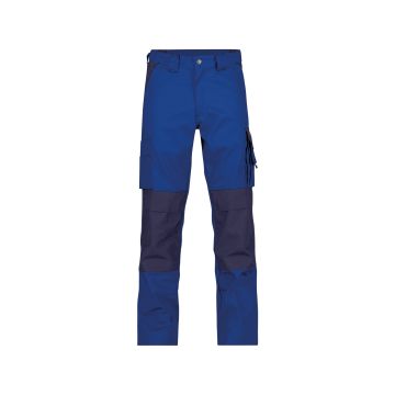 DASSY 200426 Boston Tweekleurige werkbroek met kniezakken - Blauw
