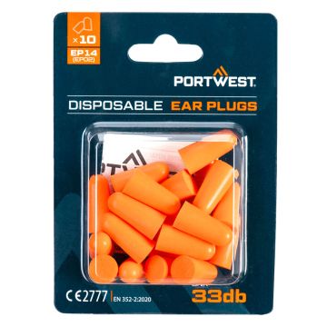 Portwest EP14 PU Schuim Oordop (10 paar)