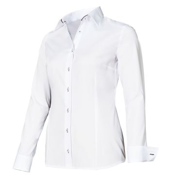 Giovanni Capraro 29332-49 Women's Blouse 55/45% Cotton/Polyester