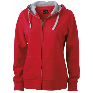 Daiber JN962 Ladies´ Lifestyle Zip-Hoody