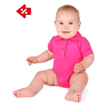 Link Kids Wear X947 Bio Bodysuit With Polo Shirt Neck